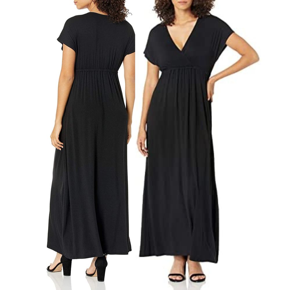 Achat Robe longue femme noire