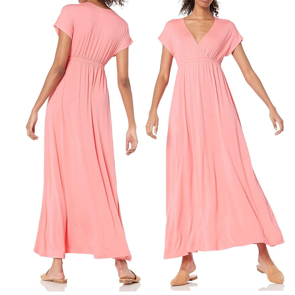 Acheter Robe longue femme rose